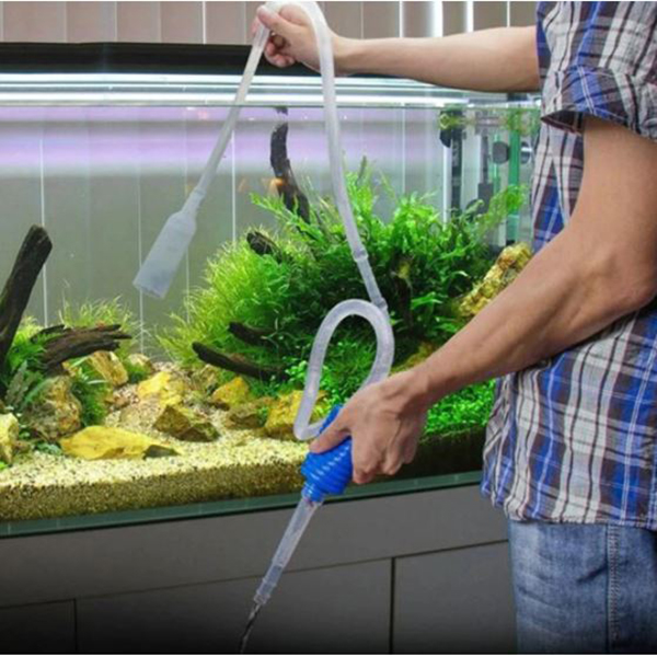 Aquarium water changer and siphon 